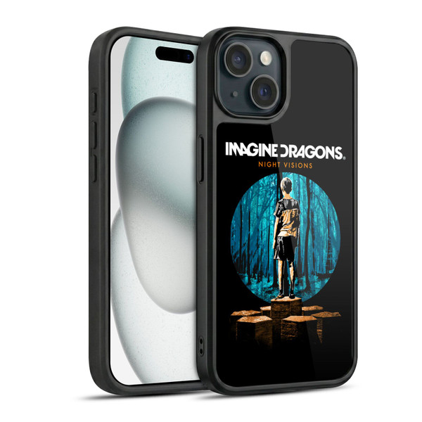 Imagine Dragons Key Art Night Visions Painted Gel Armour Case For Apple iPhone 15