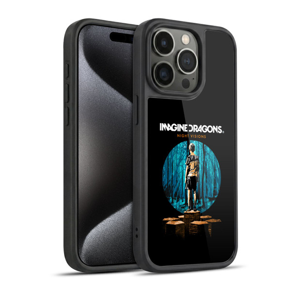 Imagine Dragons Key Art Night Visions Painted Gel Armour Case For Apple iPhone 15 Pro