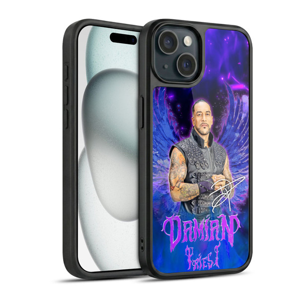 WWE Damian Priest Portrait Gel Armour Case For Apple iPhone 15