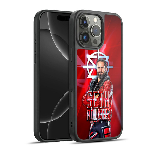 WWE Seth Rollins Graphics Seth Rollins Gel Armour Case For Apple iPhone 16 Pro Max