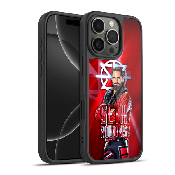 WWE Seth Rollins Graphics Seth Rollins Gel Armour Case For Apple iPhone 16 Pro