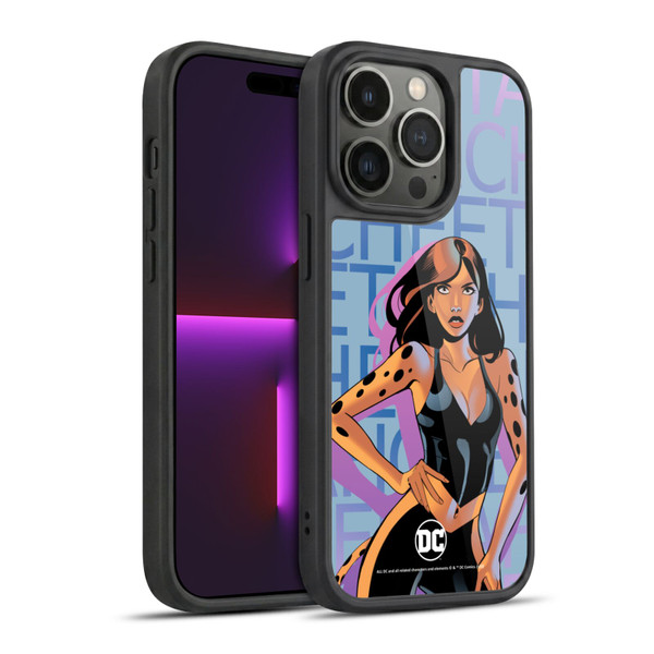 DC Women Core Compositions Cheetah Gel Armour Case For Apple iPhone 14 Pro