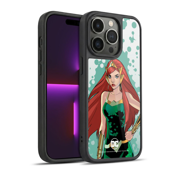 DC Women Core Compositions Mera Gel Armour Case For Apple iPhone 14 Pro