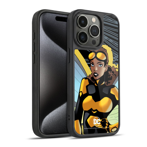 DC Women Core Compositions Bumblebee Gel Armour Case For Apple iPhone 15 Pro