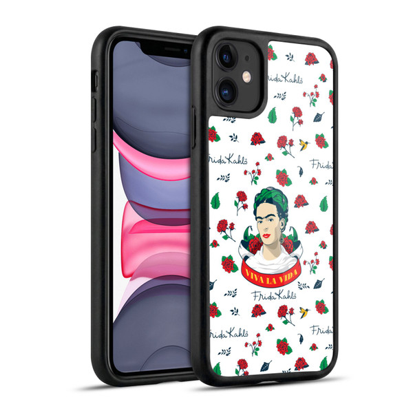 Frida Kahlo Icons Rose Patterns Gel Armour Case For Apple iPhone 11
