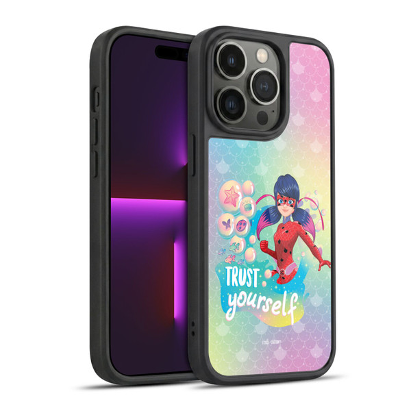Miraculous Ladybug Aqua Ladybug Trust Yourself Gel Armour Case For Apple iPhone 14 Pro