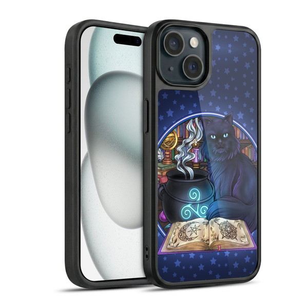 Brigid Ashwood Cats Black Cat Magic Gel Armour Case For Apple iPhone 15