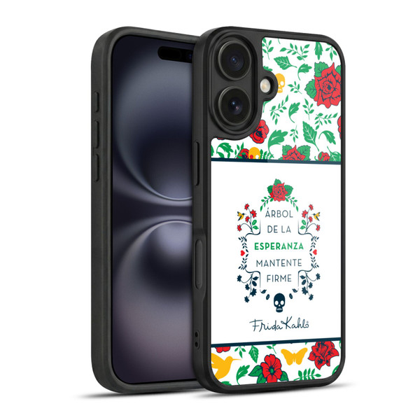 Frida Kahlo Icons Typography Gel Armour Case For Apple iPhone 16