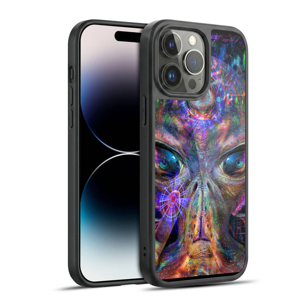 Jumbie Art Visionary Alien Gel Armour Case For Apple iPhone 14 Pro Max
