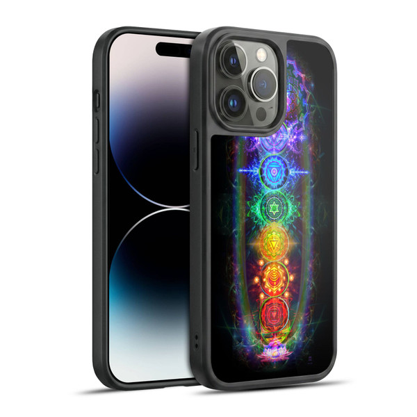 Jumbie Art Visionary Chakras Gel Armour Case For Apple iPhone 14 Pro Max