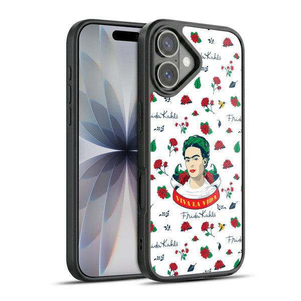 Frida Kahlo Icons Rose Patterns Gel Armour Case For Apple iPhone 17