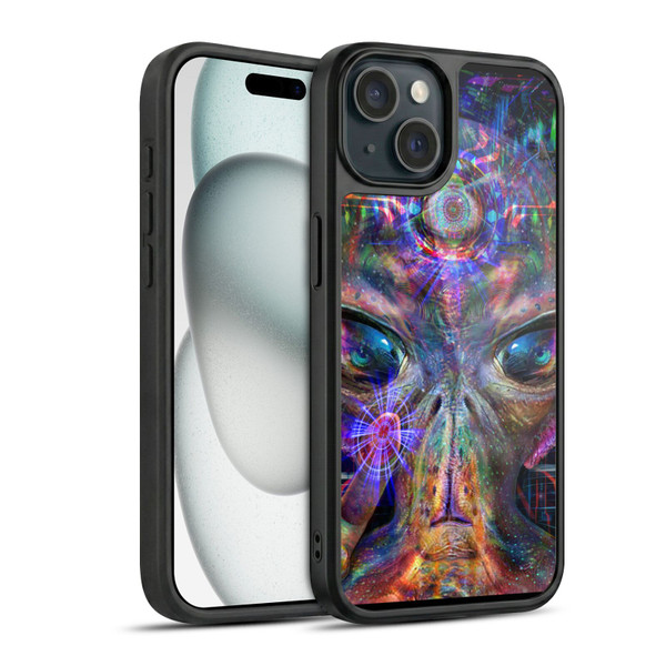 Jumbie Art Visionary Alien Gel Armour Case For Apple iPhone 15
