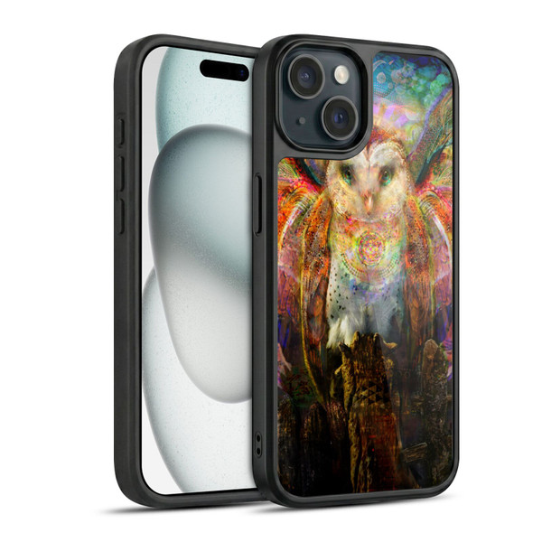 Jumbie Art Visionary Owl Gel Armour Case For Apple iPhone 15