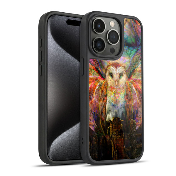 Jumbie Art Visionary Owl Gel Armour Case For Apple iPhone 15 Pro