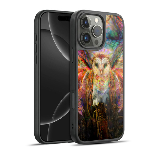 Jumbie Art Visionary Owl Gel Armour Case For Apple iPhone 16 Pro Max