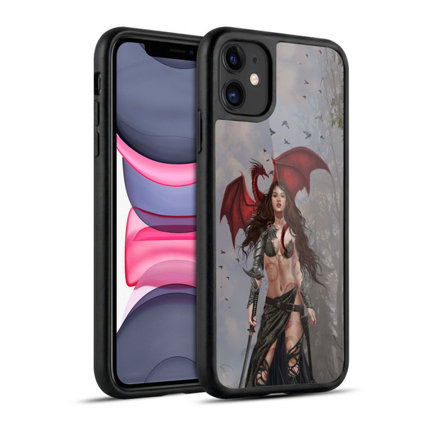 Nene Thomas Gothic Dragon Witch Warrior Sword Gel Armour Case For Apple iPhone 11