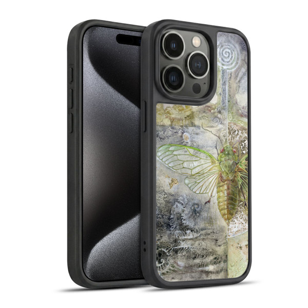 Stephanie Law Immortal Ephemera Cicada Gel Armour Case For Apple iPhone 15 Pro