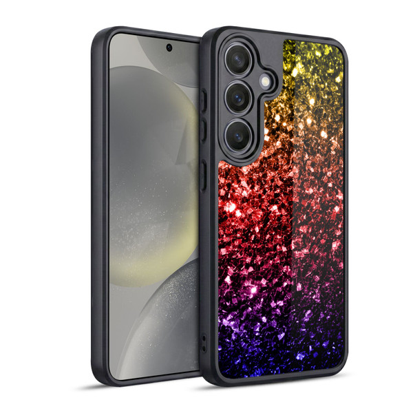 PLdesign Glitter Sparkles Rainbow Gel Armour Case For Samsung Galaxy S24 5G