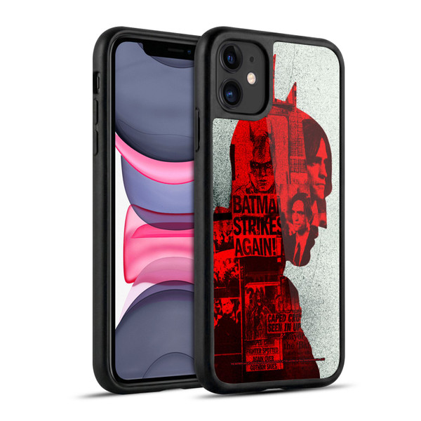 The Batman Neo-Noir Graphics Collage Gel Armour Case For Apple iPhone 11