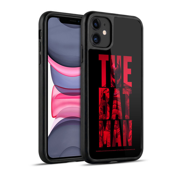 The Batman Neo-Noir Graphics Typography Gel Armour Case For Apple iPhone 11