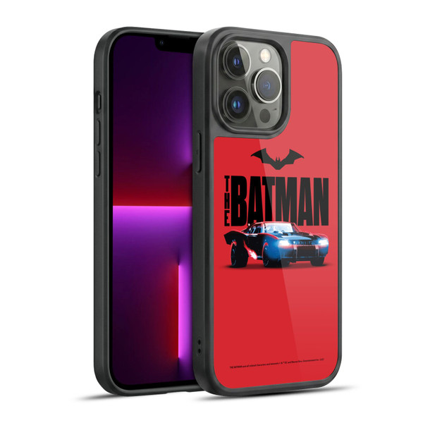 The Batman Neo-Noir Graphics Batmobile Gel Armour Case For Apple iPhone 13 Pro Max