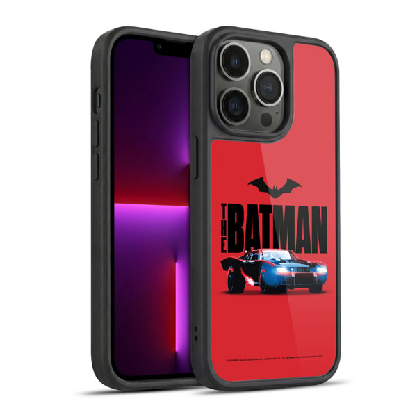The Batman Neo-Noir Graphics Batmobile Gel Armour Case For Apple iPhone 13 Pro
