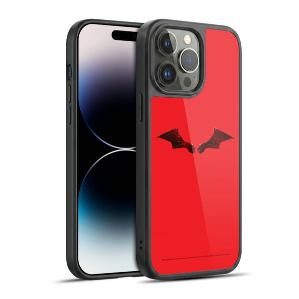 The Batman Neo-Noir Graphics Logo Gel Armour Case For Apple iPhone 14 Pro Max