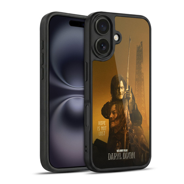 The Walking Dead: Daryl Dixon Key Art Double Exposure Gel Armour Case For Apple iPhone 16