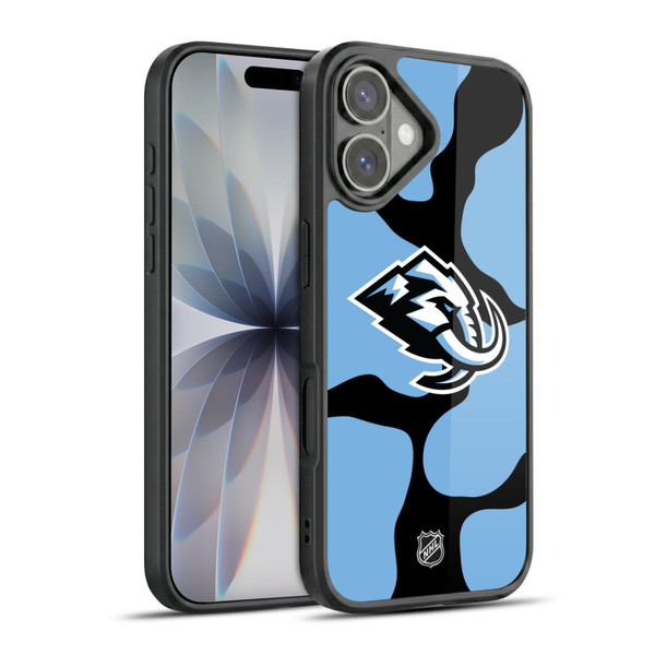 NHL Utah Mammoth Cow Pattern Gel Armour Case For Apple iPhone 17
