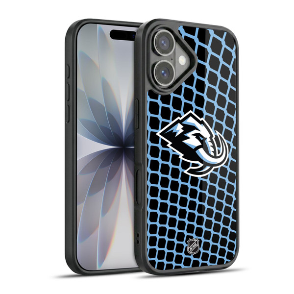 NHL Utah Mammoth Net Pattern Gel Armour Case For Apple iPhone 17
