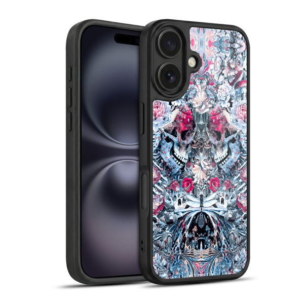Riza Peker Skulls 9 Twin Skull Gel Armour Case For Apple iPhone 16