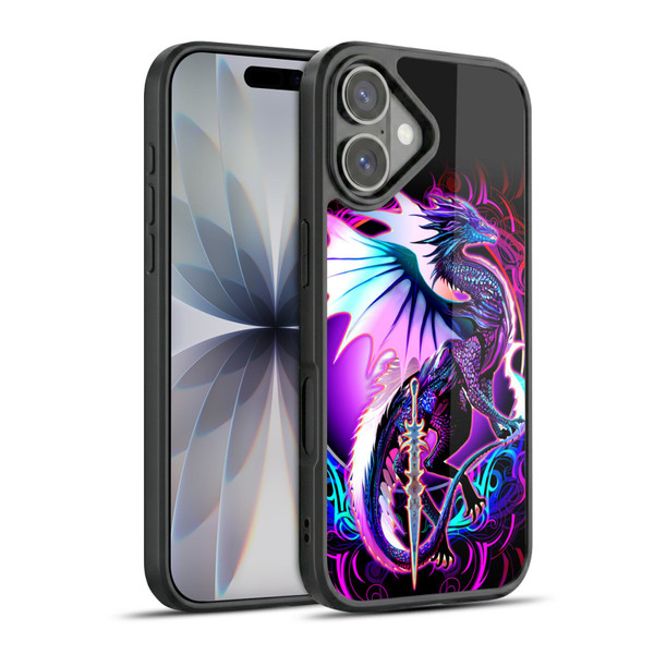 Ruth Thompson Dragons with Swords Ebon Blade Fantasy Gel Armour Case For Apple iPhone 17
