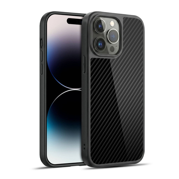 Alyn Spiller Carbon Fiber Plain Gel Armour Case For Apple iPhone 14 Pro Max