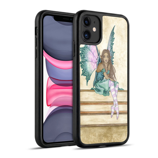 Amy Brown Lovely Fairies Green Pixie Gel Armour Case For Apple iPhone 11