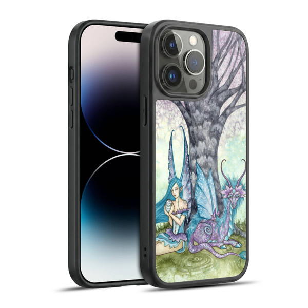 Amy Brown Lovely Fairies Dream Tree Gel Armour Case For Apple iPhone 14 Pro Max