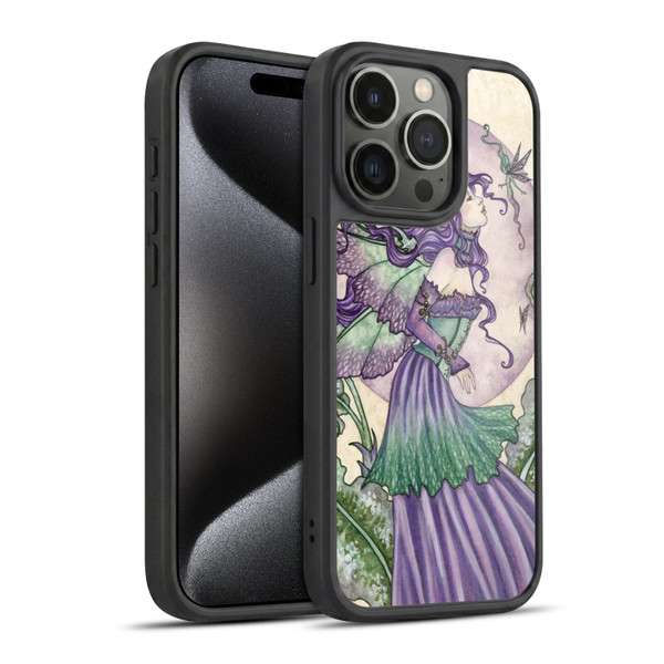 Amy Brown Lovely Fairies Pixie Gossip Gel Armour Case For Apple iPhone 15 Pro