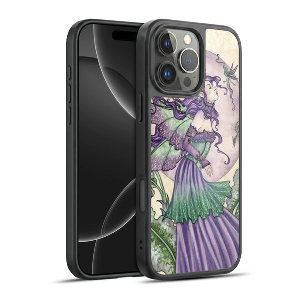 Amy Brown Lovely Fairies Pixie Gossip Gel Armour Case For Apple iPhone 16 Pro Max