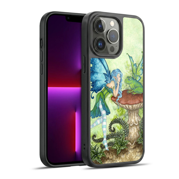 Amy Brown Pixies Frog Gossip Gel Armour Case For Apple iPhone 13 Pro Max