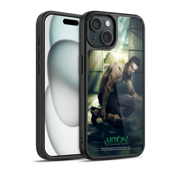 Arrow TV Series Posters Oliver Queen 2 Gel Armour Case For Apple iPhone 15