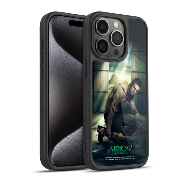 Arrow TV Series Posters Oliver Queen 2 Gel Armour Case For Apple iPhone 15 Pro