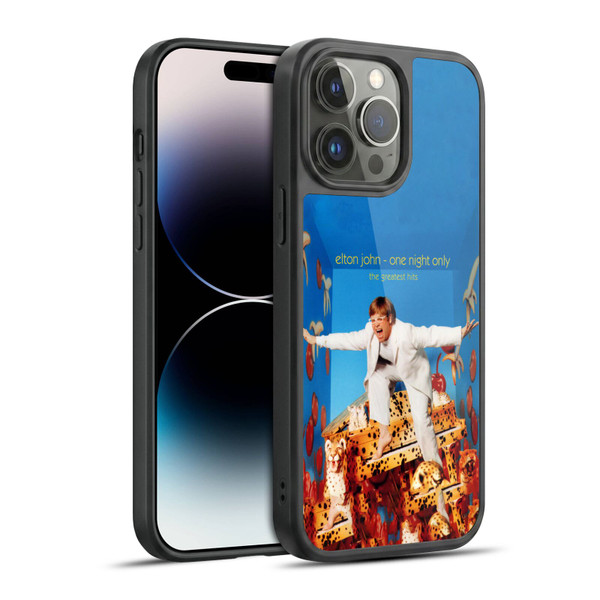 Elton John Artwork One Night Only Album Gel Armour Case For Apple iPhone 14 Pro Max