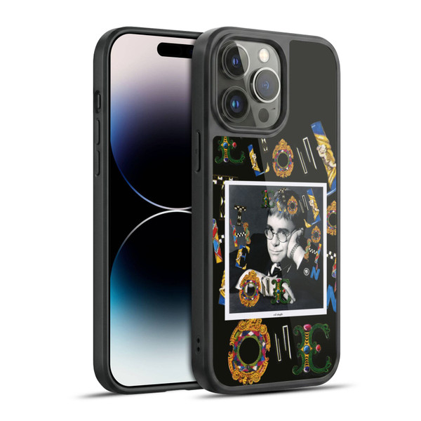 Elton John Artwork The One Single Gel Armour Case For Apple iPhone 14 Pro Max