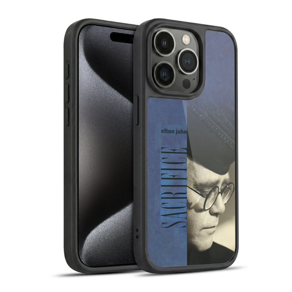 Elton John Artwork Sacrifice Single Gel Armour Case For Apple iPhone 15 Pro