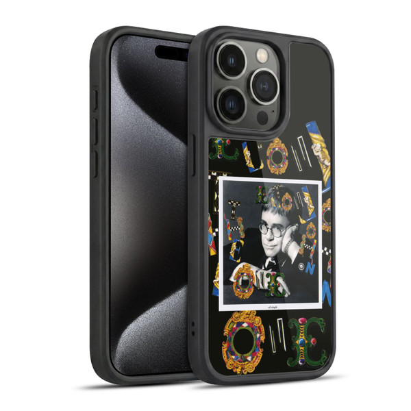 Elton John Artwork The One Single Gel Armour Case For Apple iPhone 15 Pro