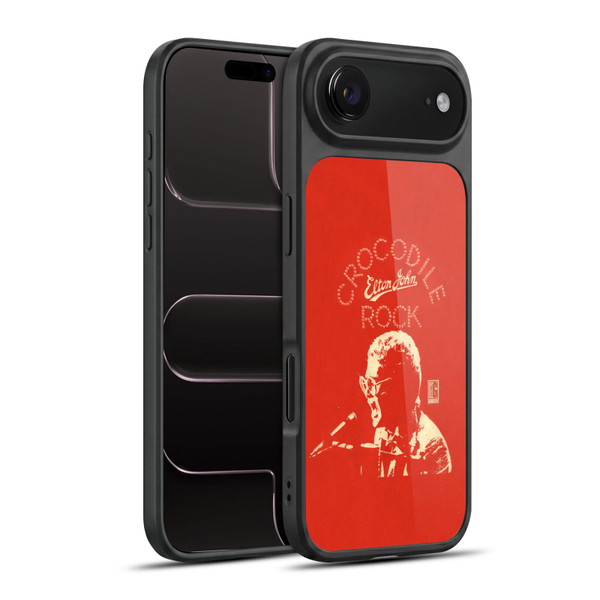 Elton John Artwork Crocodile Rock Single Gel Armour Case For Apple iPhone 17 Air