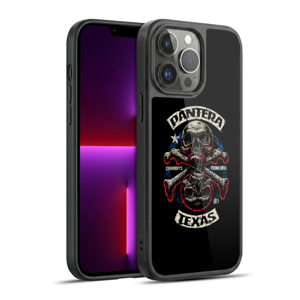 Pantera Art Double Cross Gel Armour Case For Apple iPhone 13 Pro Max
