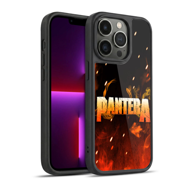Pantera Art Fire Gel Armour Case For Apple iPhone 13 Pro