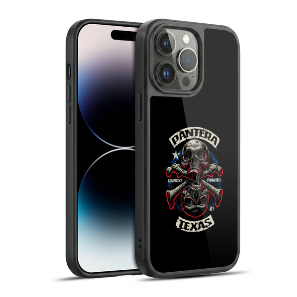 Pantera Art Double Cross Gel Armour Case For Apple iPhone 14 Pro Max
