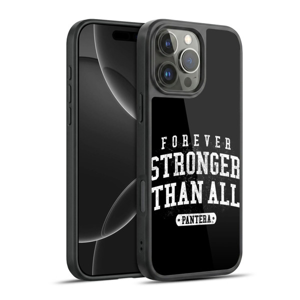 Pantera Art Stronger Than All Gel Armour Case For Apple iPhone 16 Pro Max