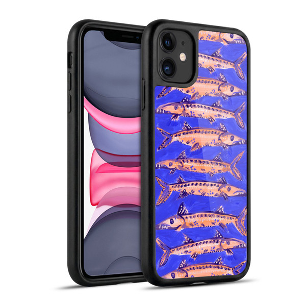 Cat Coquillette Sea Barracuda Blue Gel Armour Case For Apple iPhone 11